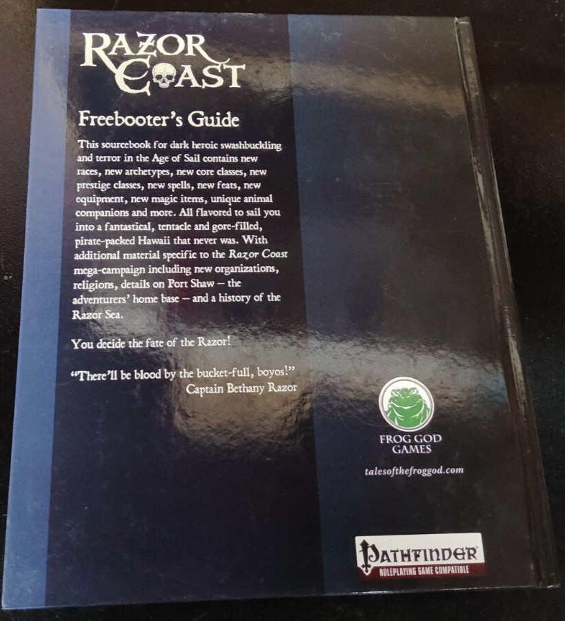 Razor Coast Freebooter's Guide 2013 HC