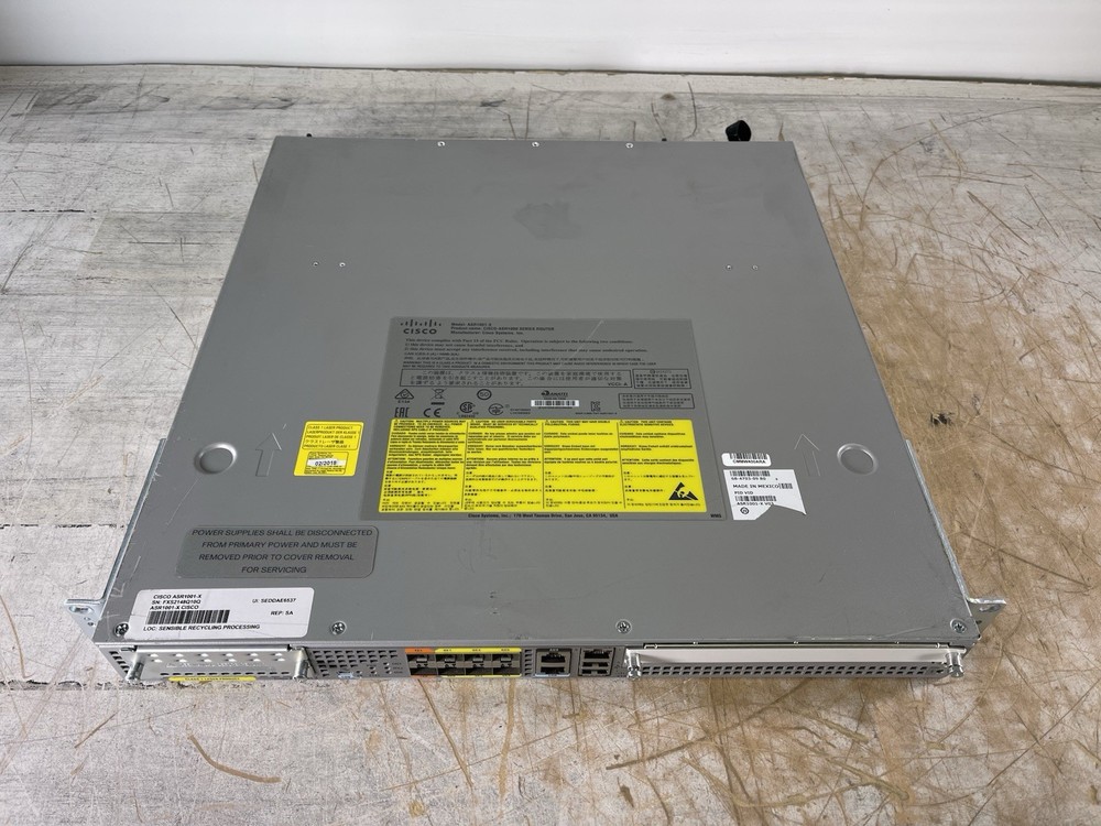 CISCO ASR1001-X SERIES AGGREGATION SERVICES ROUTER