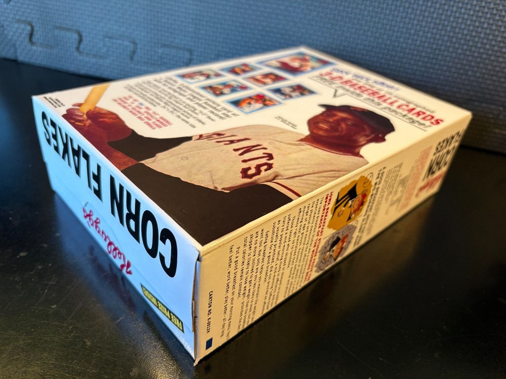 1971 Kellogg's Corn Flakes - Empty custom design display box