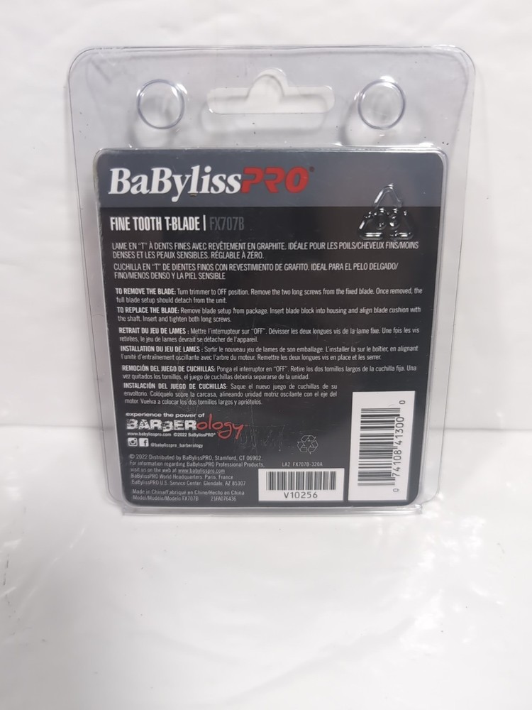 BaByliss PRO Graphite FX707B Fine Tooth Replacement Blade New T line