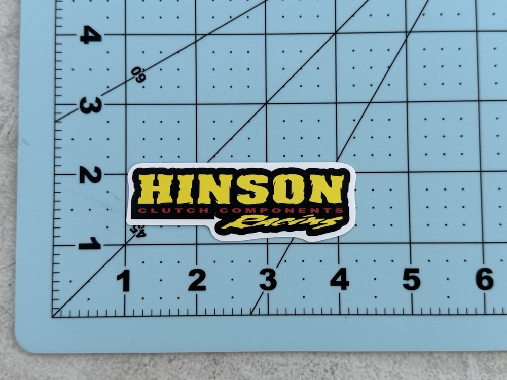 HINSON RACING DECALS STICKER