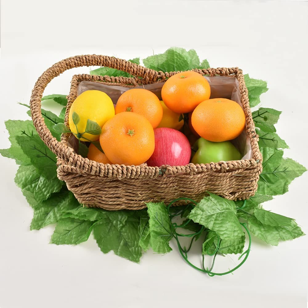 Luckforest 6 PCS Artificial Oranges Set Lifelike 6pcs