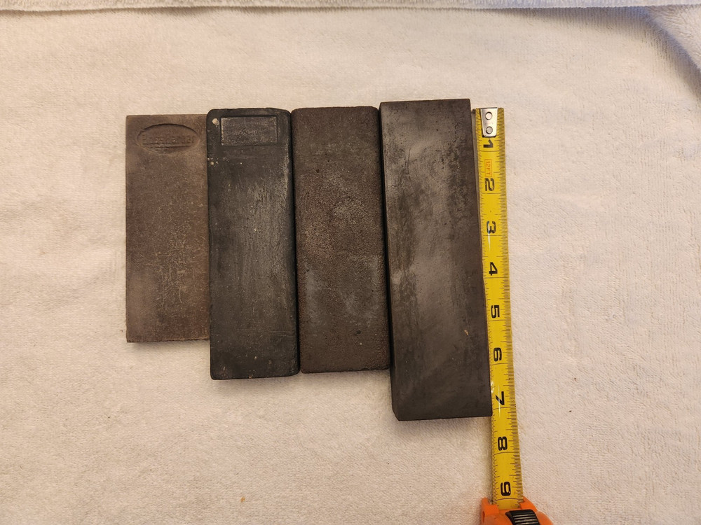 Vintage sharpening honing stones