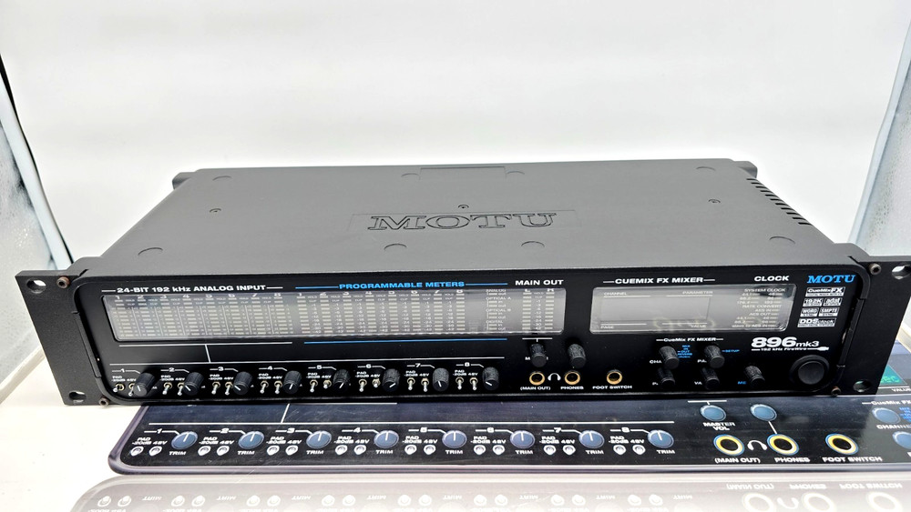 MOTU 896mk3 Firewire Type Audio Interface In Excellent Condition