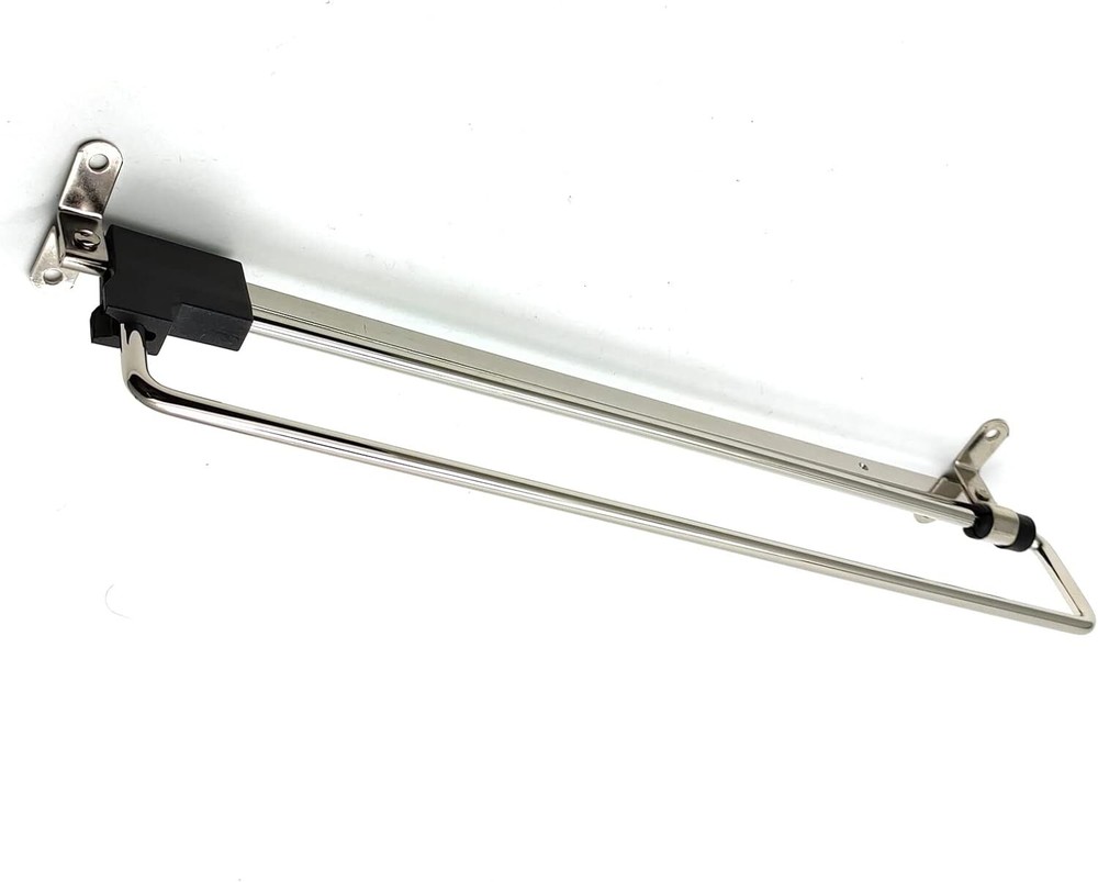 Valet Rod for Closet Pull Out Autuwintor Adjustable 14-inch, Silver