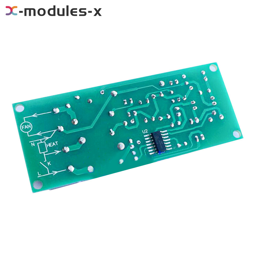 AC100-220V Adjustable Timer Control Relay Module Board For Delayed Fan Shutdown