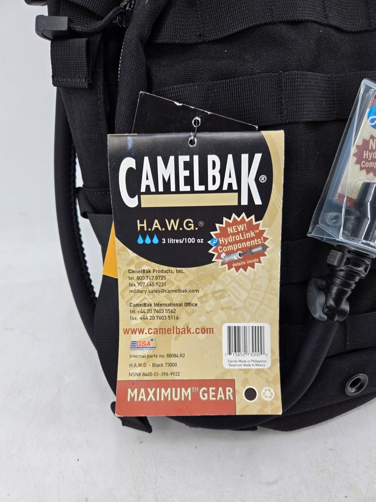 Camelbak 100 Oz Hawg Hydration System Maximum Gear Backpack - Black