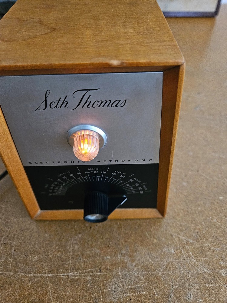 Seth Thomas Electronic Metronome Vintage