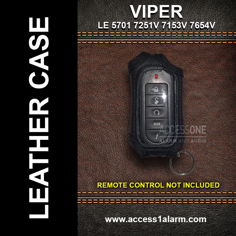 Viper 7654V High Quality Genuine Leather Remote Control Protective Case