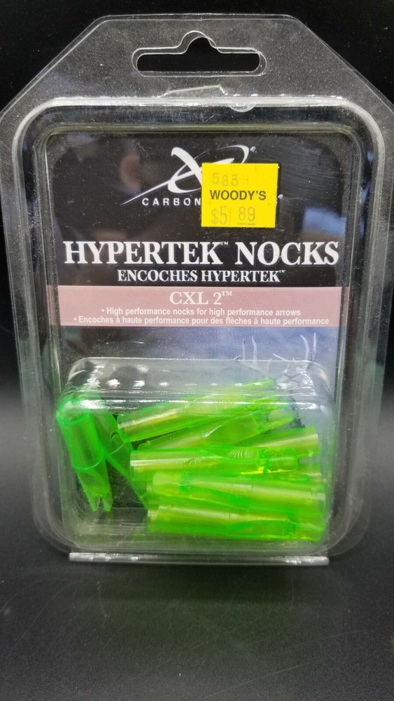 Carbon Express CXL 2 HyperTek Nocks 12 pack W3417