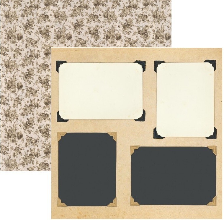 Keepsake - Chronicle, frame DS, Scrapbook Paper, Kaisercraft P2331