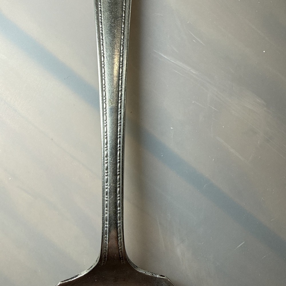 Elegant Silver Cake Server