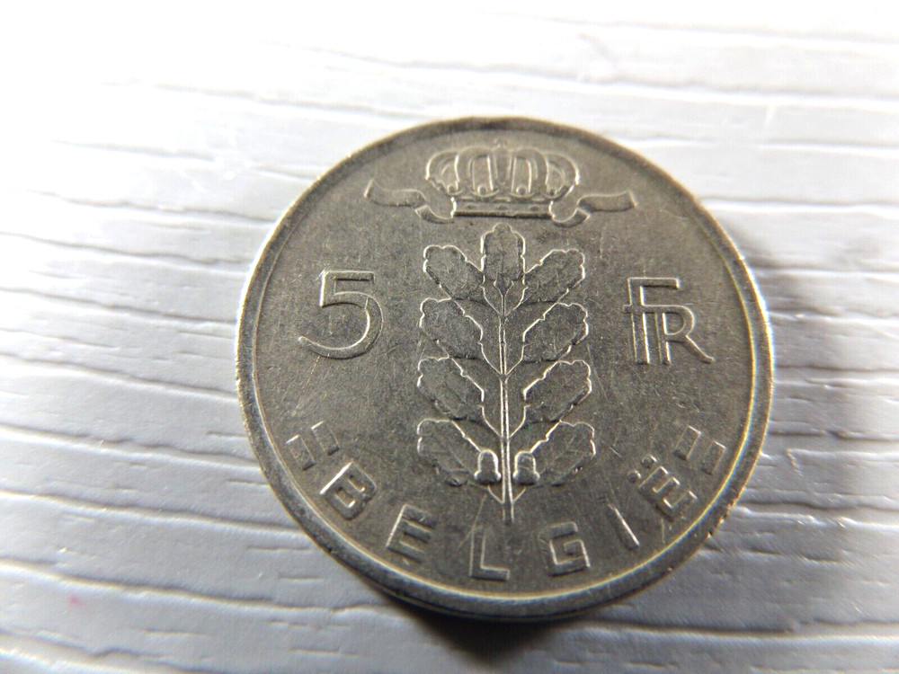 Belgium 1961 5 Francs