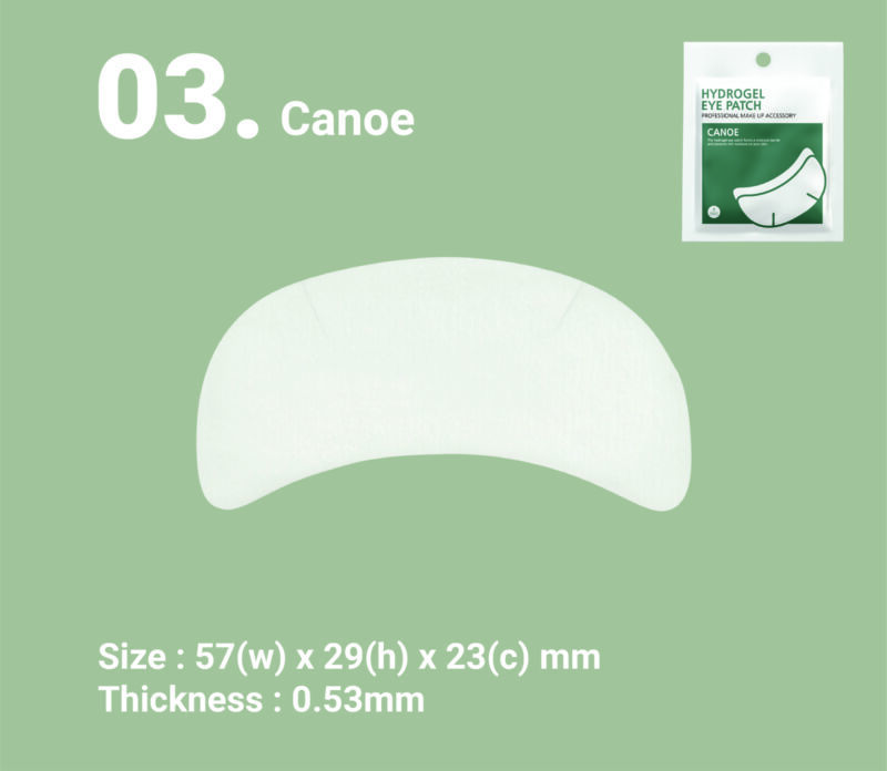 Hydrogel Eye Patch for Eyelash Extensions