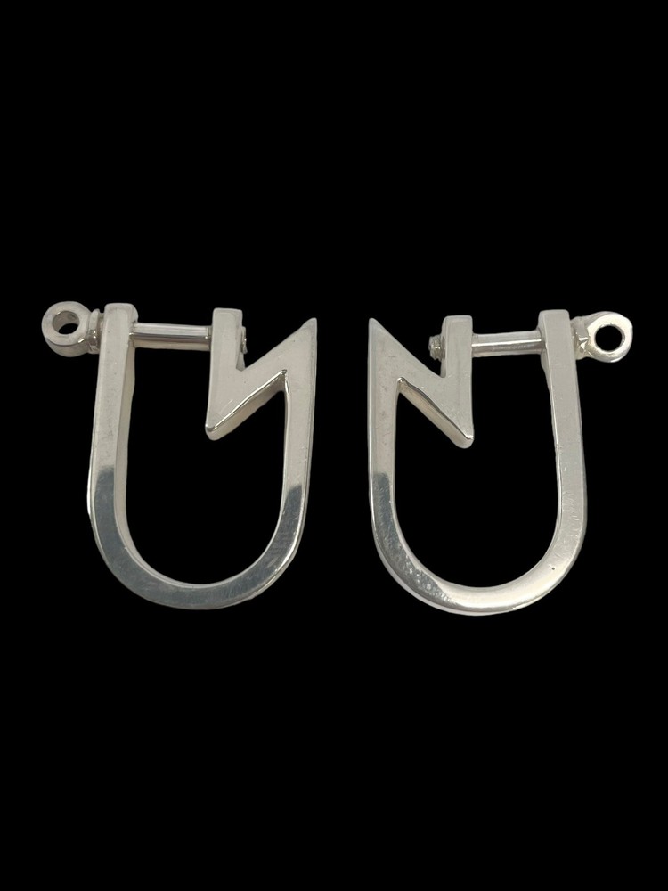 Solid Silver Shirt Shackles by Bullionboy Cufflinks That Show Commitment at Work