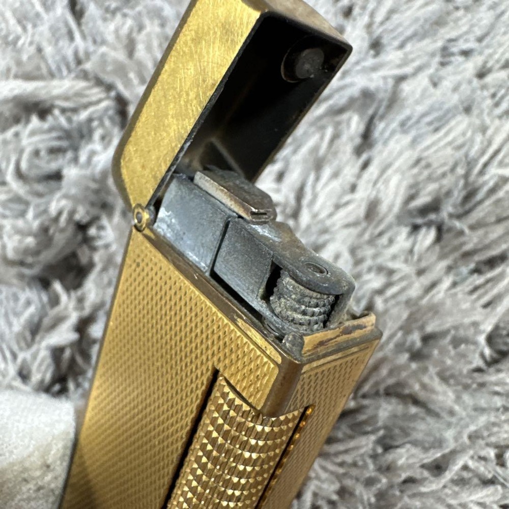 Gold Dunhill Roller Gas Lighter