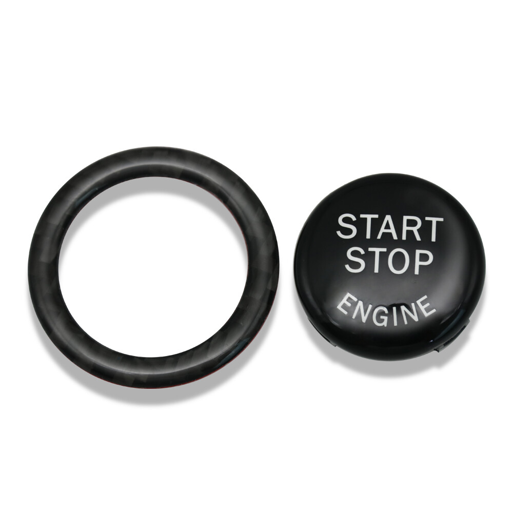 Engine Start Stop Button Replace Cover With Ring For BMW E90 E92 E93 2009-2012