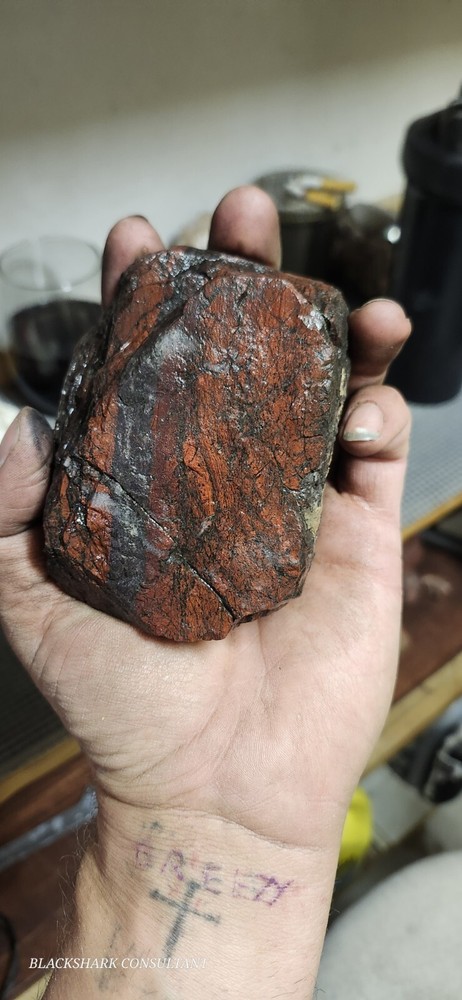 Red JASPER Lucifer Sigil