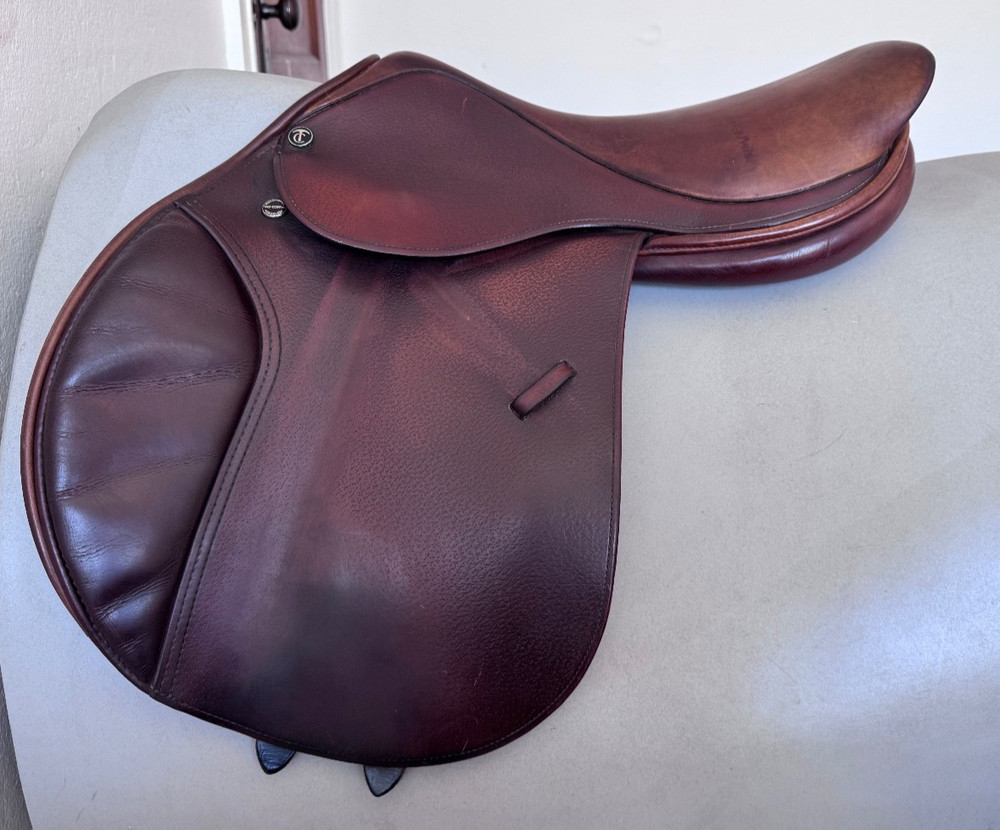 17.5" Tad Coffin A5G Performance Saddle - Grain / Calf - Gorgeous!