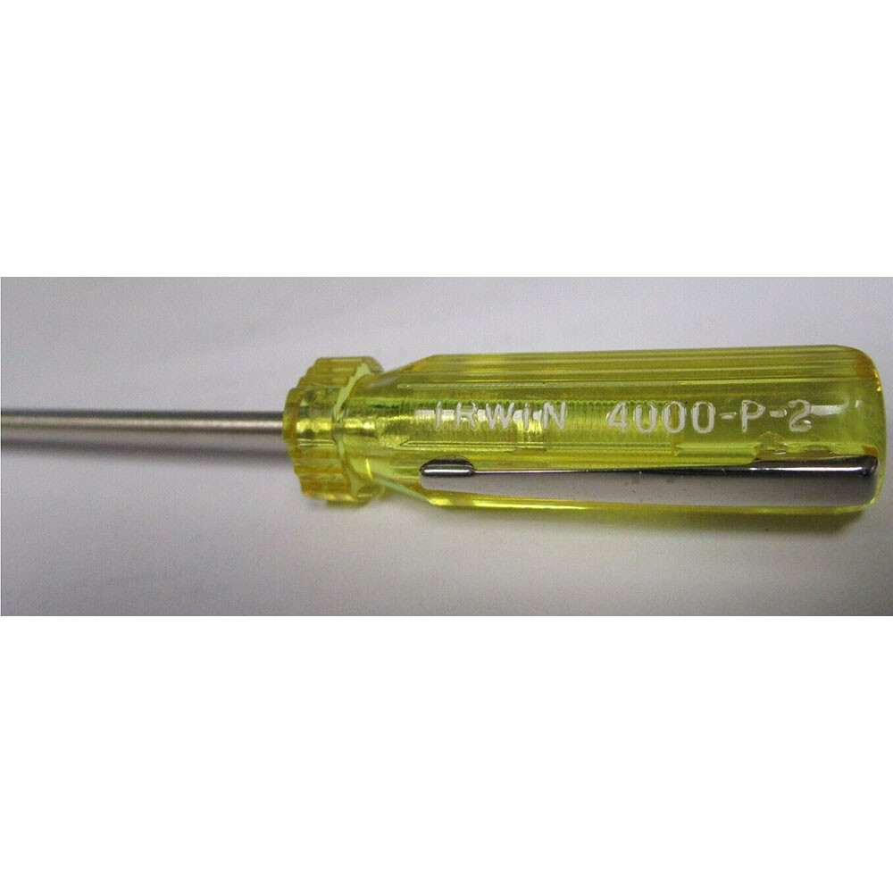 IRWIN 4000P-2 2" PHILIPS SCREW DRIVER SIZE "0" #74502