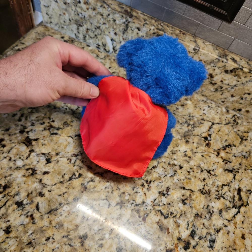 Superman christopher reeve plush teddy bear