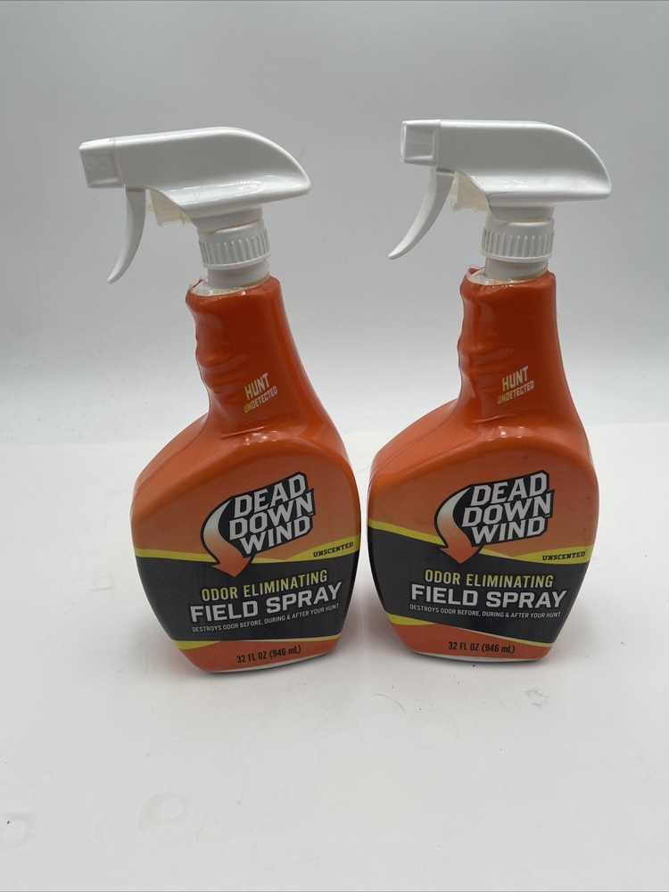 Dead Down Wind Oder Eliminating Field Spray (2) 32oz Bottles