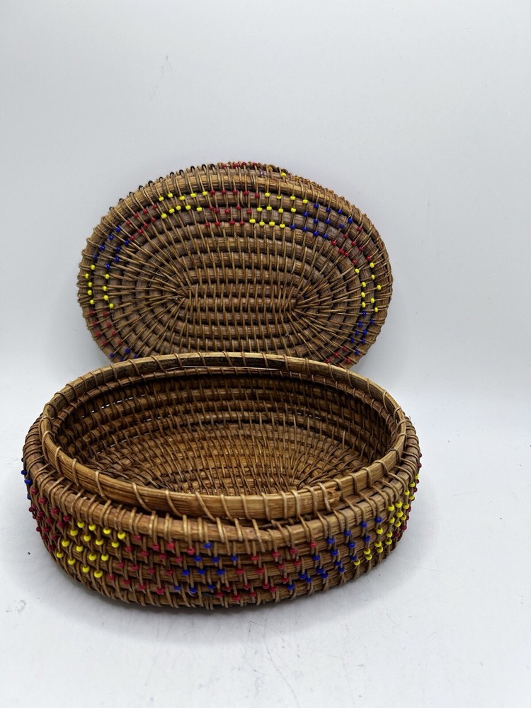 Beaded Basket