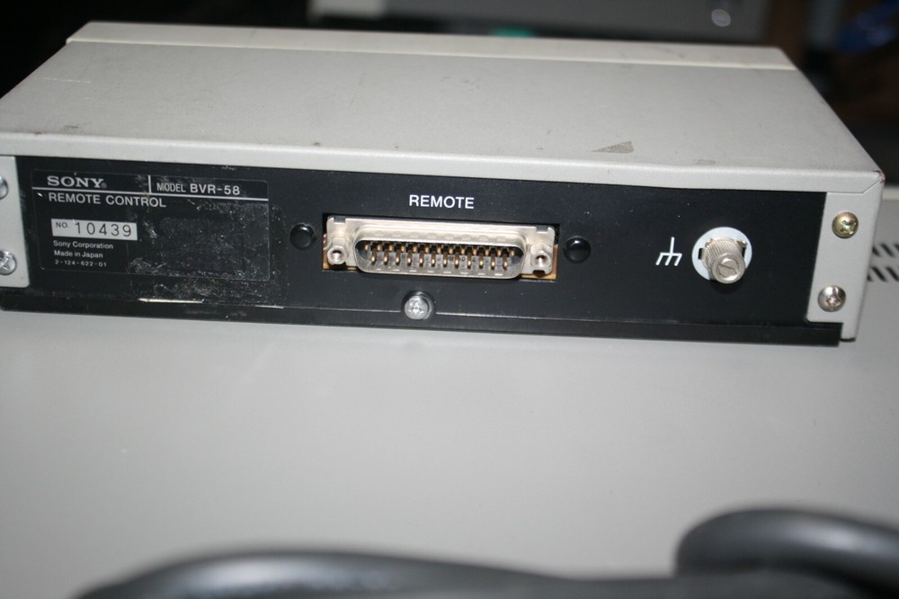 Sony BVX-10 / BVR-58