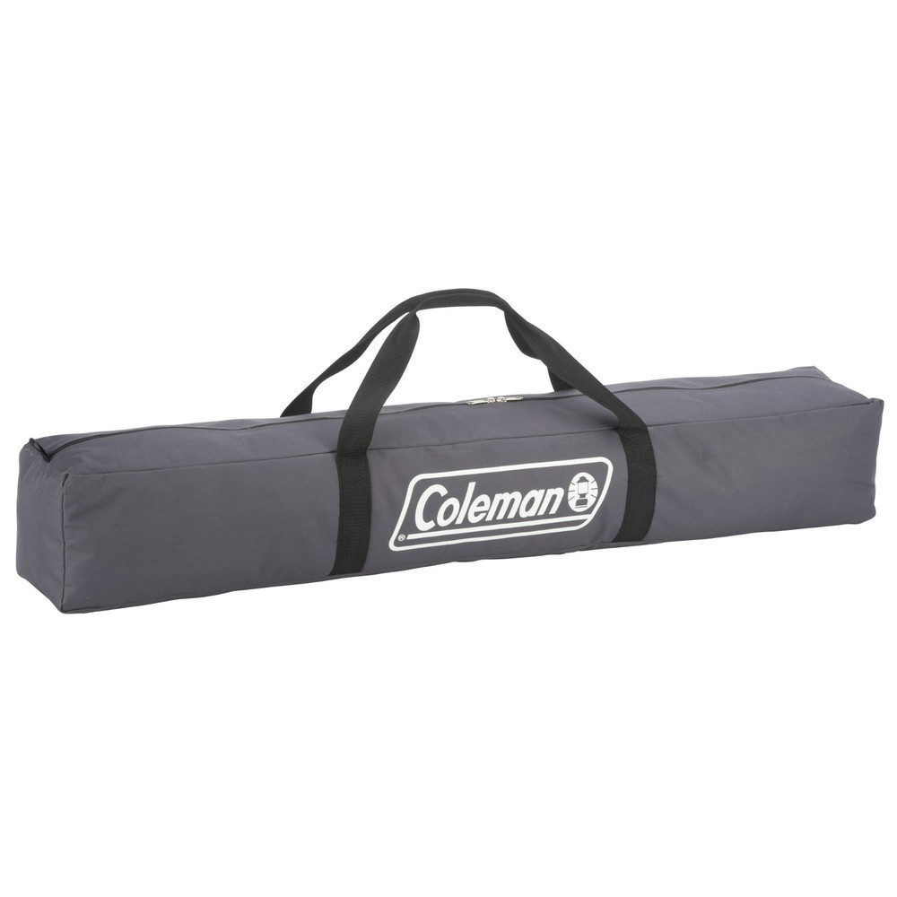 Coleman Pack-Away Camping Cot with Extra-Wide Design and Removable Side Table