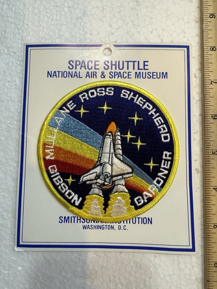 Vintage NASA Space Shuttle Souvenir Patch