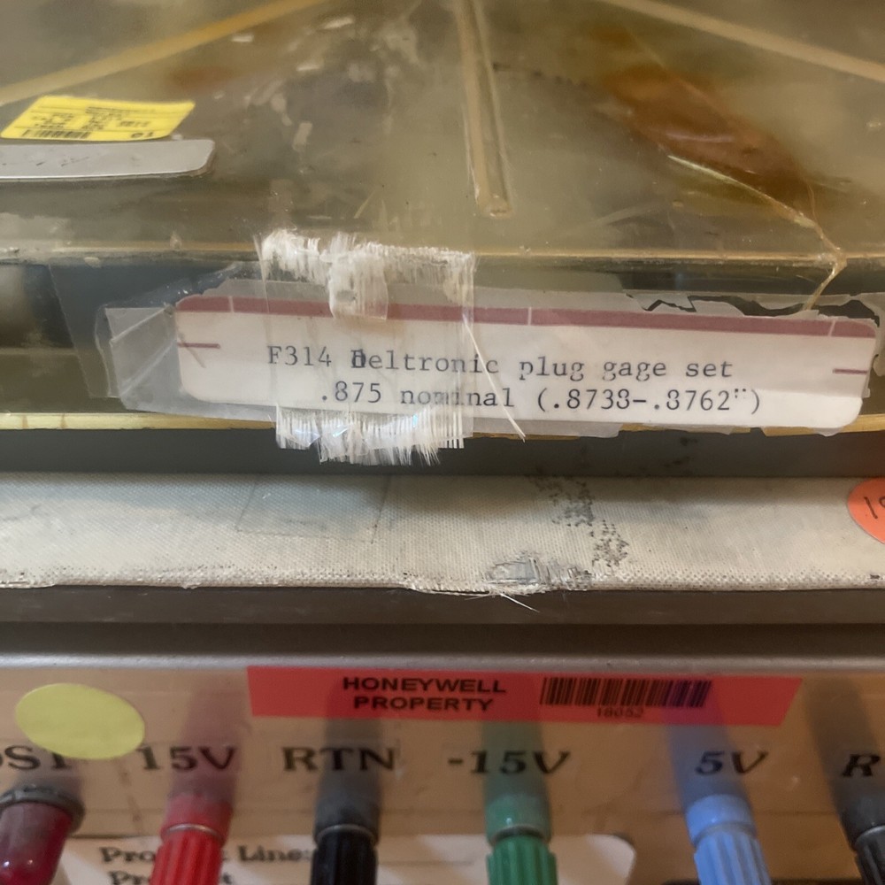 King Bendix Multiple Power Supply Test Aid With Plug Gage Set! Avionics Testing!