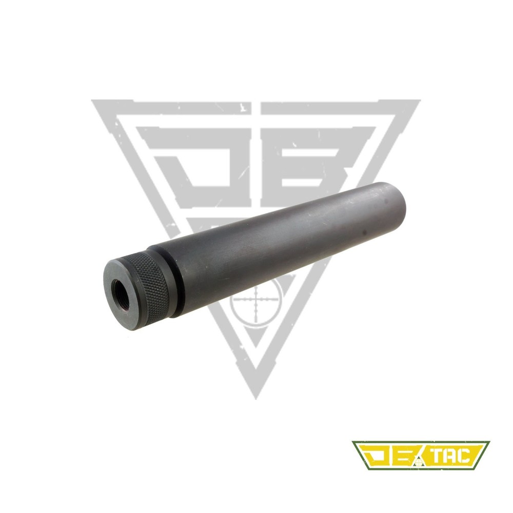 Black Color Aluminum 1/2x28 TPI Thread Muzzle Brake Compensator