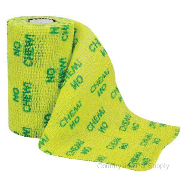 Petflex No Chew Flexible Cohesive Bandage 4" x 5 yards