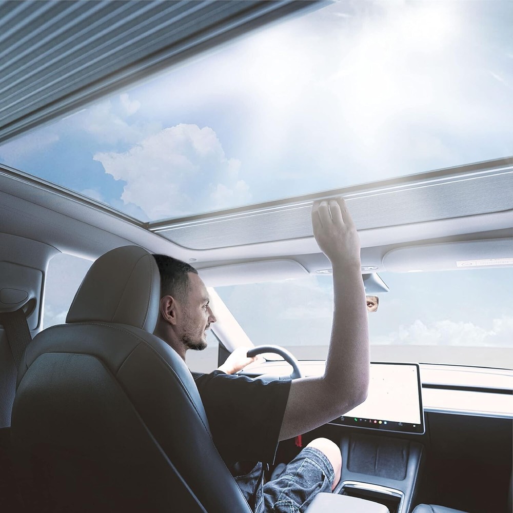 Retractable Sunshade for Tesla Model Y 2020-2025