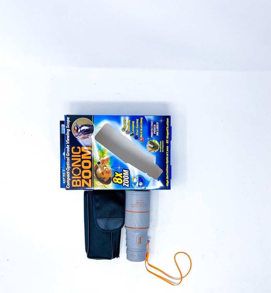 Bionic Zoom Compact Optical Grade Viewing Scope w/8x Zoom