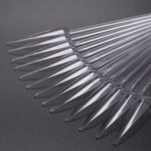 Clear Long Nail Tips Stiletto 50Pcs