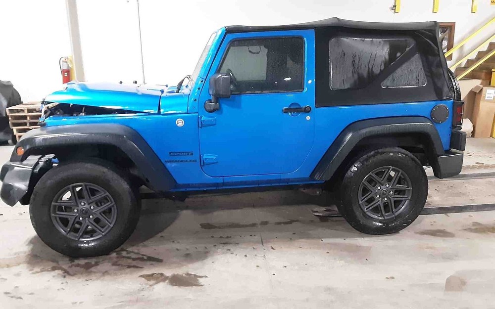 Used Windshield Frame fits: 2015 Jeep Wrangler Grade A
