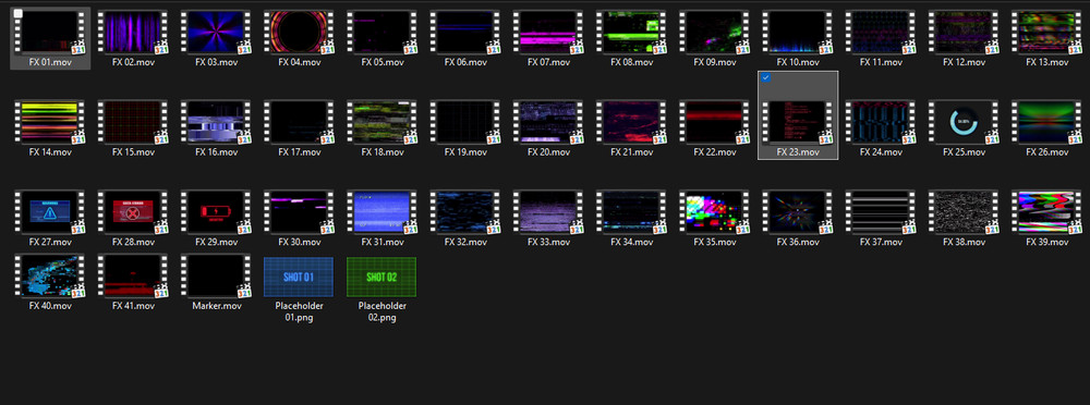 Glitch Pack 50 + Drag and Drop Premiere Pro Effects Transitions