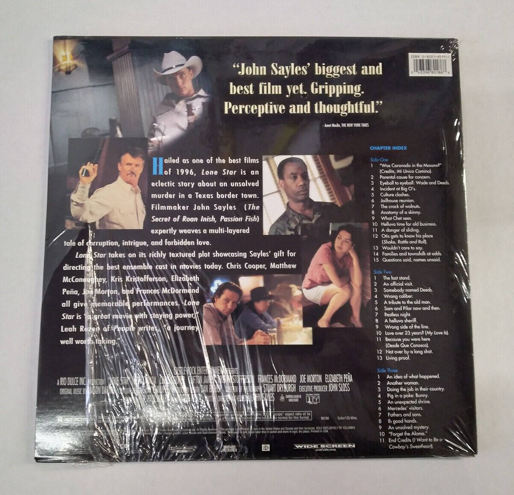 (Laserdisc) LONESTAR / Sealed