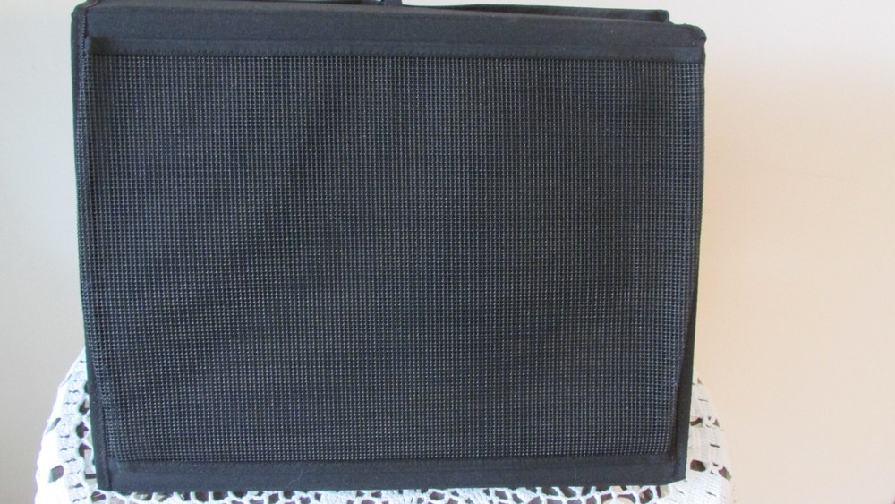 Loran (Needlework) Project Carrying Case Black with 3 inner sections