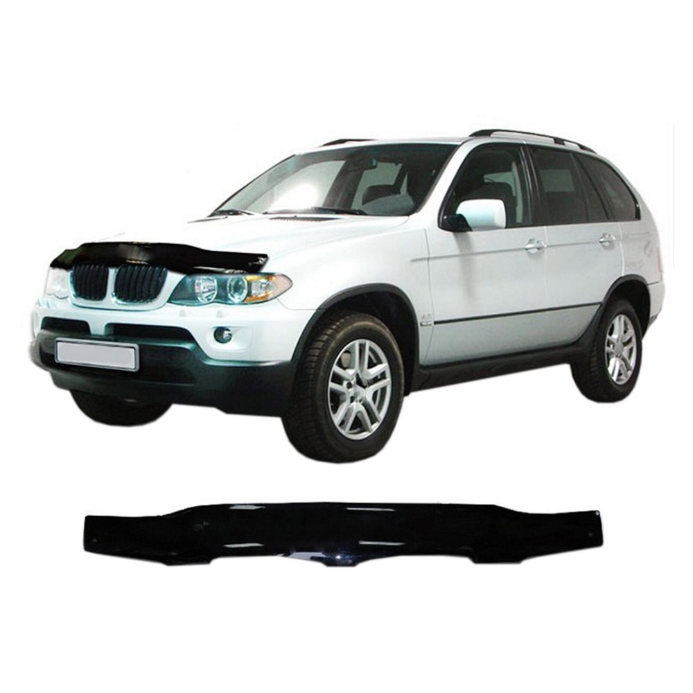 Bug Shield Hood Protector Visors Rain Guards For BMW X5 2007-2011 Set
