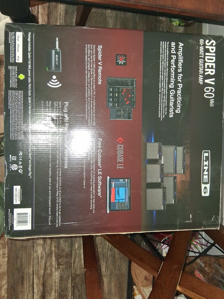 IN BOX! Line 6 SPIDER V 60 Guitar AMP Amplifier