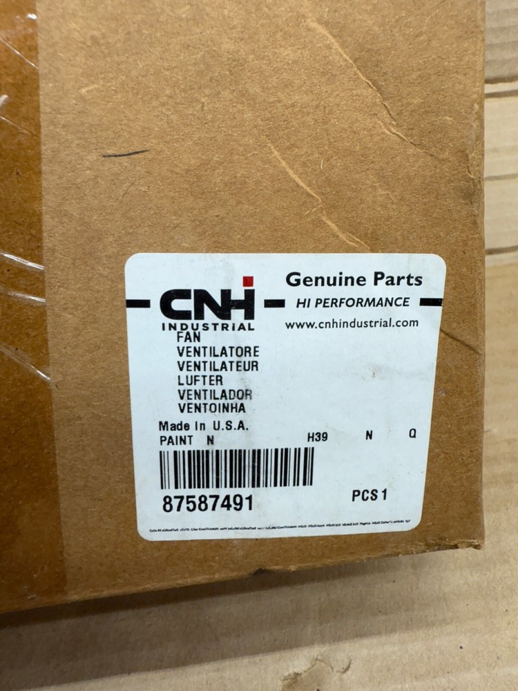 Genuine CNH 87587491 Radiator Puller Fan 10"