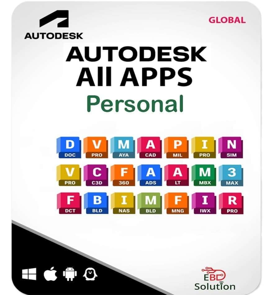 Autodesk All Apps - Complete 45 Software Bundle | 3 Year Subscription