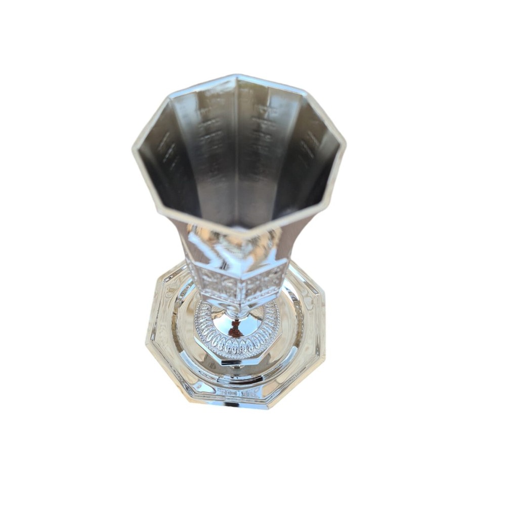 Kiddush Cup Impresive Design With Maching Plate