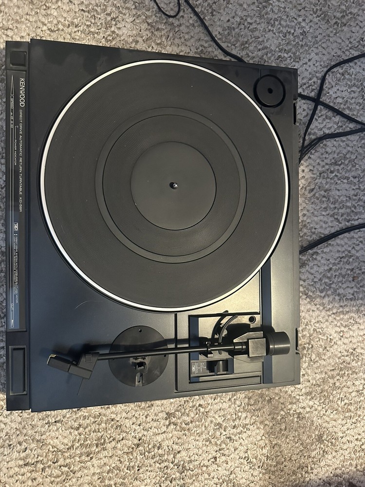 kenwood direct drive turntable KD 56d