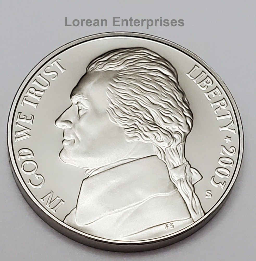 2003 S Jefferson Nickel ✼PROOF✼