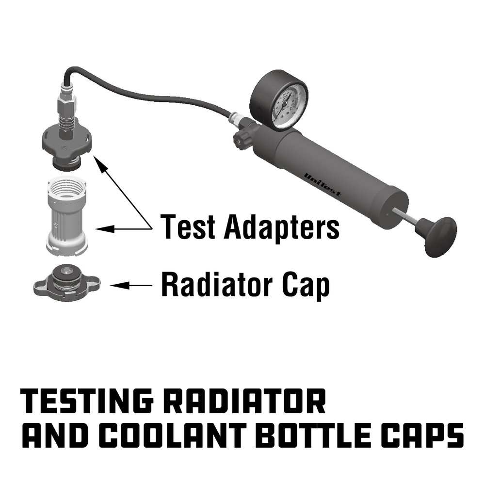 Powerbuilt Cooling System Pressure Test Pump Kit - 647642