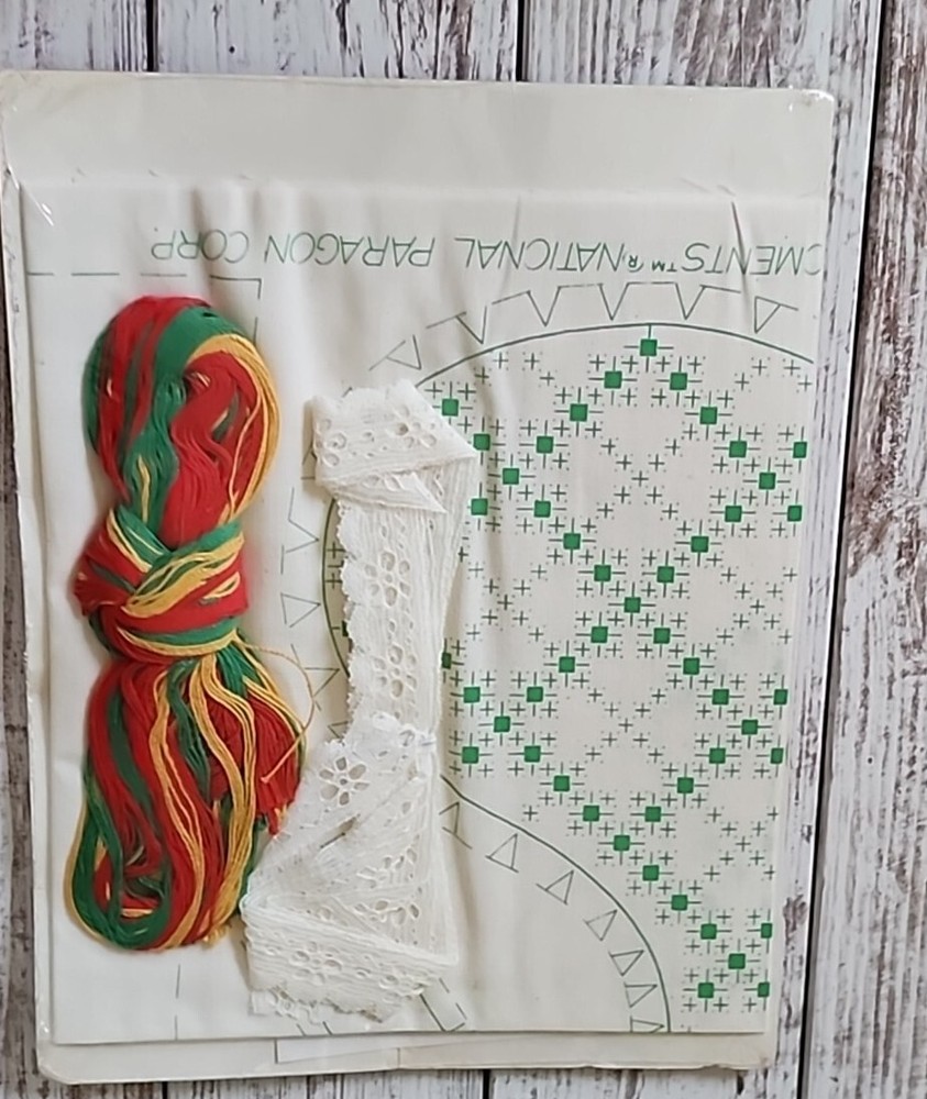 Snow Flaking Stocking Kit Basic Embroidery 1984 Pesonalized Instruction