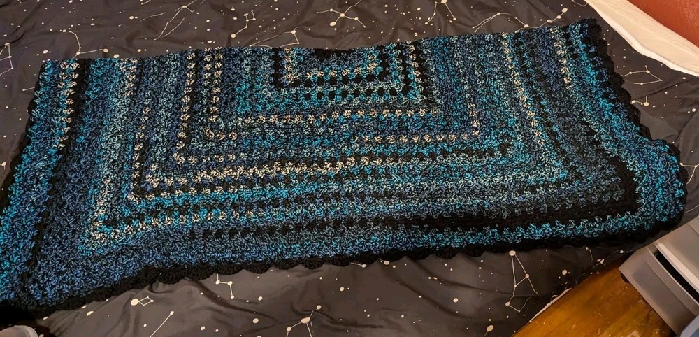 Crochet Afigan Throw Blanket